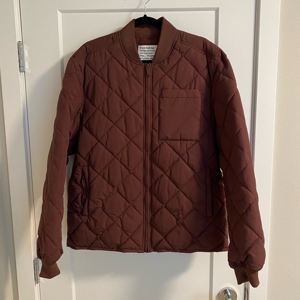 Frank & Oak Skyline Classic Bomber Jacket